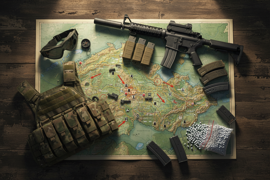 Airsoft hřiště v Česku: kde si zahrát + praktické tipy