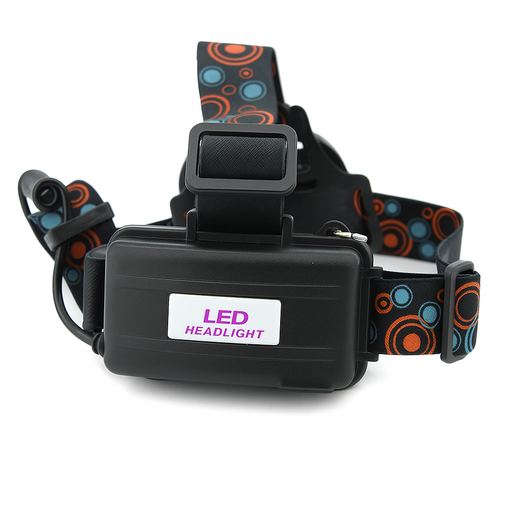 Čelovka 3x LED se zoomem