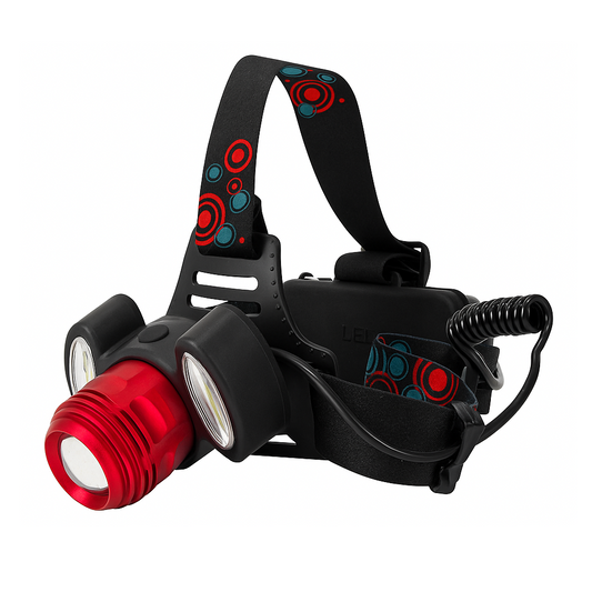 Čelovka 3x LED se zoomem