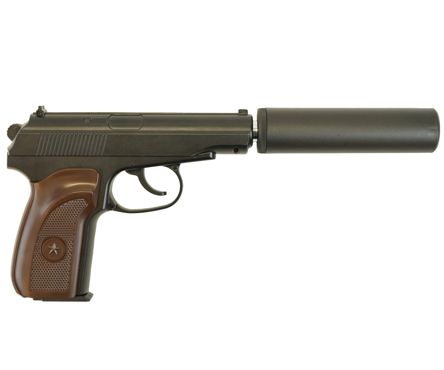 Airsoftová pistole Makarov PM s tlumičem