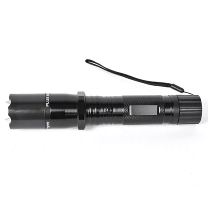 Taktická svítilna s paralyzérem a laserem 3v1