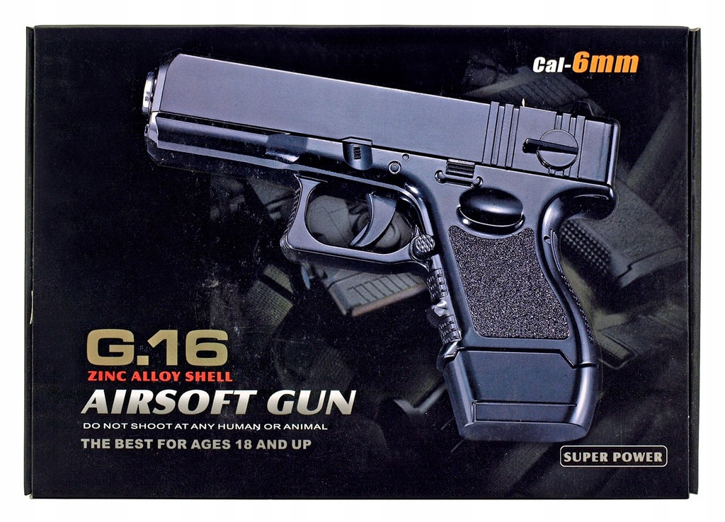 Airsoftová pistole Glock mini
