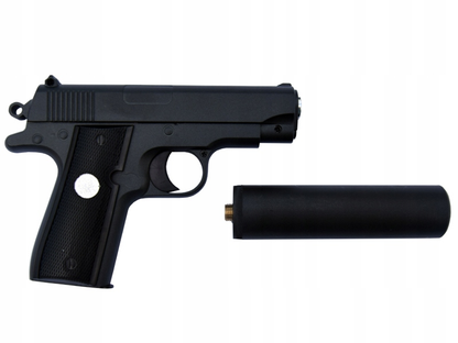Airsoftová pistole 1911 mini (tlumič)