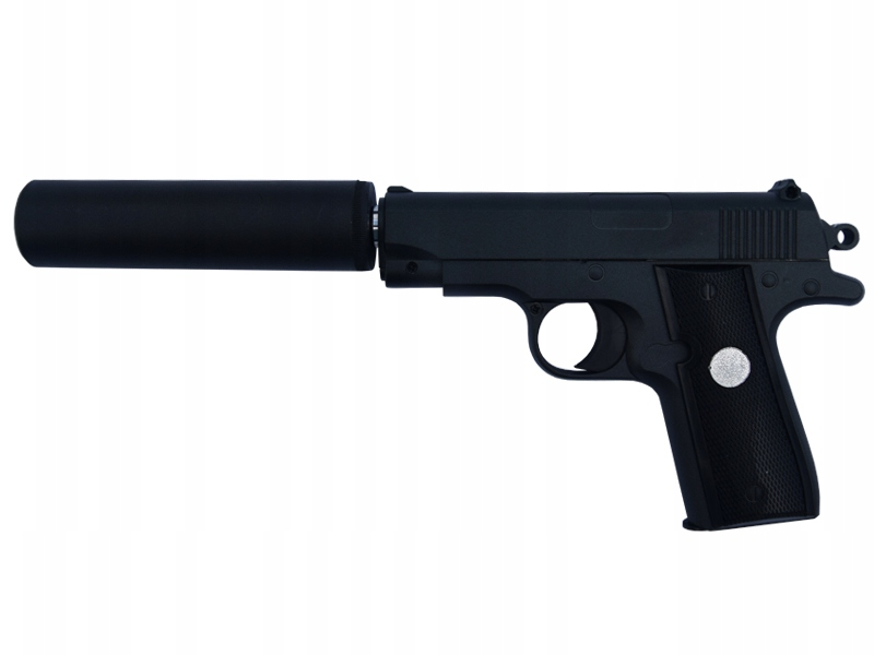 Airsoftová pistole 1911 mini (tlumič)