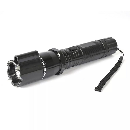 Taktická svítilna s paralyzérem a laserem 3v1